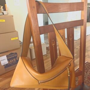 Authentic LOEWE Puzzle Hobo bag Desert Tan